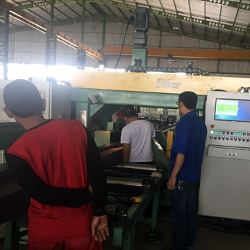 印尼客戶(hù)三維鉆安裝